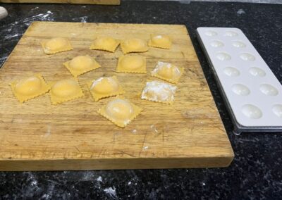 Ravioli pasta fresca - home made at Bocconcino Rayong