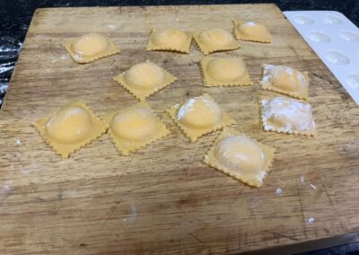 Ravioli pasta fresca - home made at Bocconcino Rayong